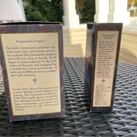 Fontanini 5” Nativity Set of 2 Figurines- Standing Camel & Malachi [Vintage] - Picture 6 of 15